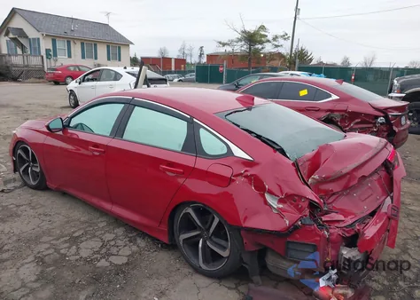 2020 Honda Accord Sport z USA, uszkodzony, nr VIN 1HGCV1F31LA076252